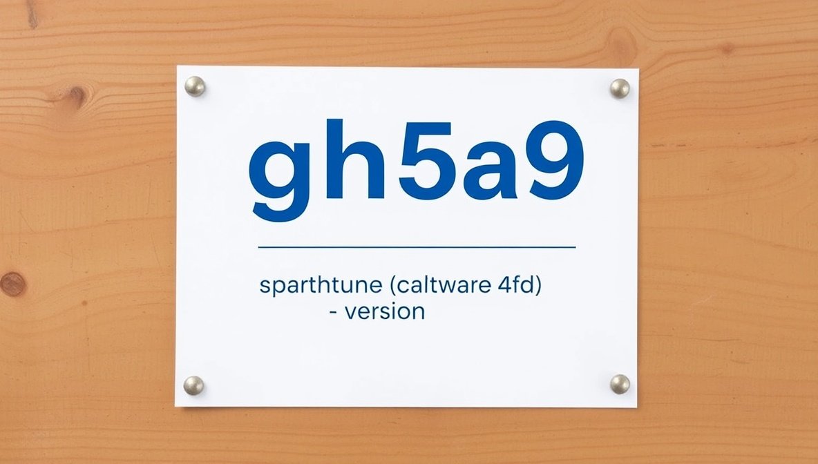 gh5a9.4fd software fix